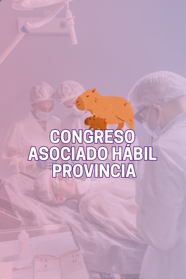 Congreso - Asociado Hábil Provincia