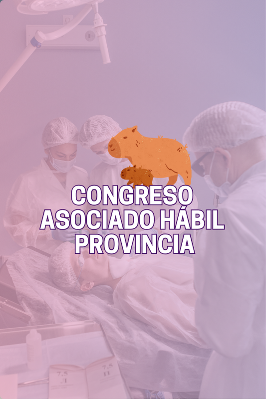 Congreso - Asociado Hábil Provincia